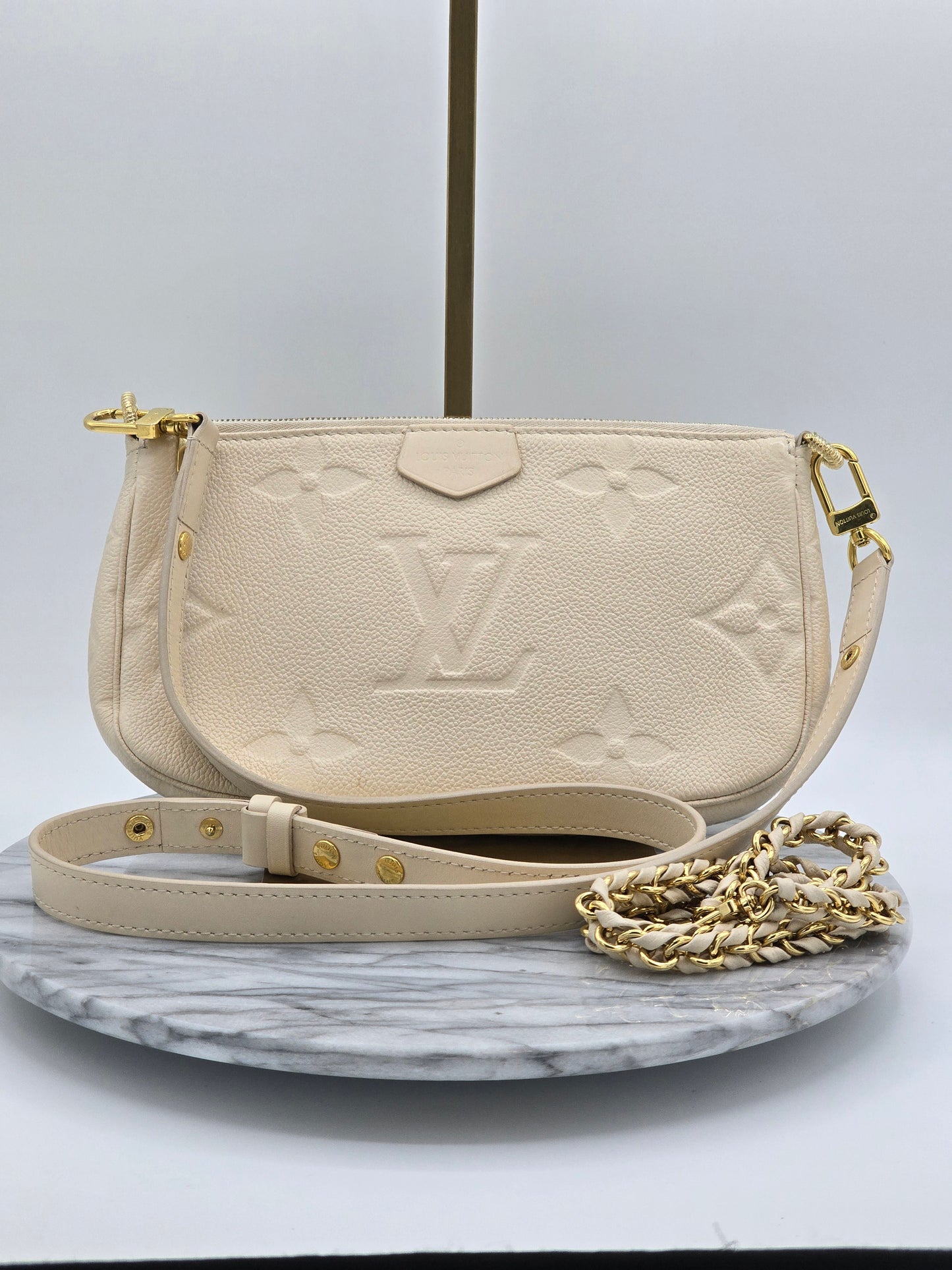 Louis Vuitton Multi Pochette Accessoires - Monogram Empreinte Leather