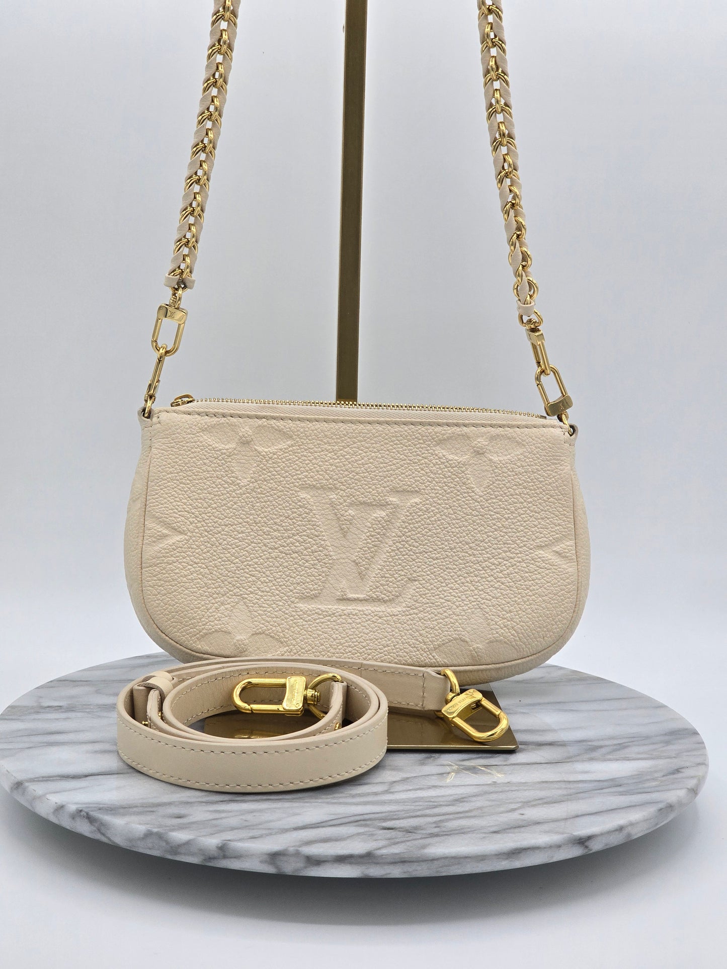 Louis Vuitton Multi Pochette Accessoires - Monogram Empreinte Leather