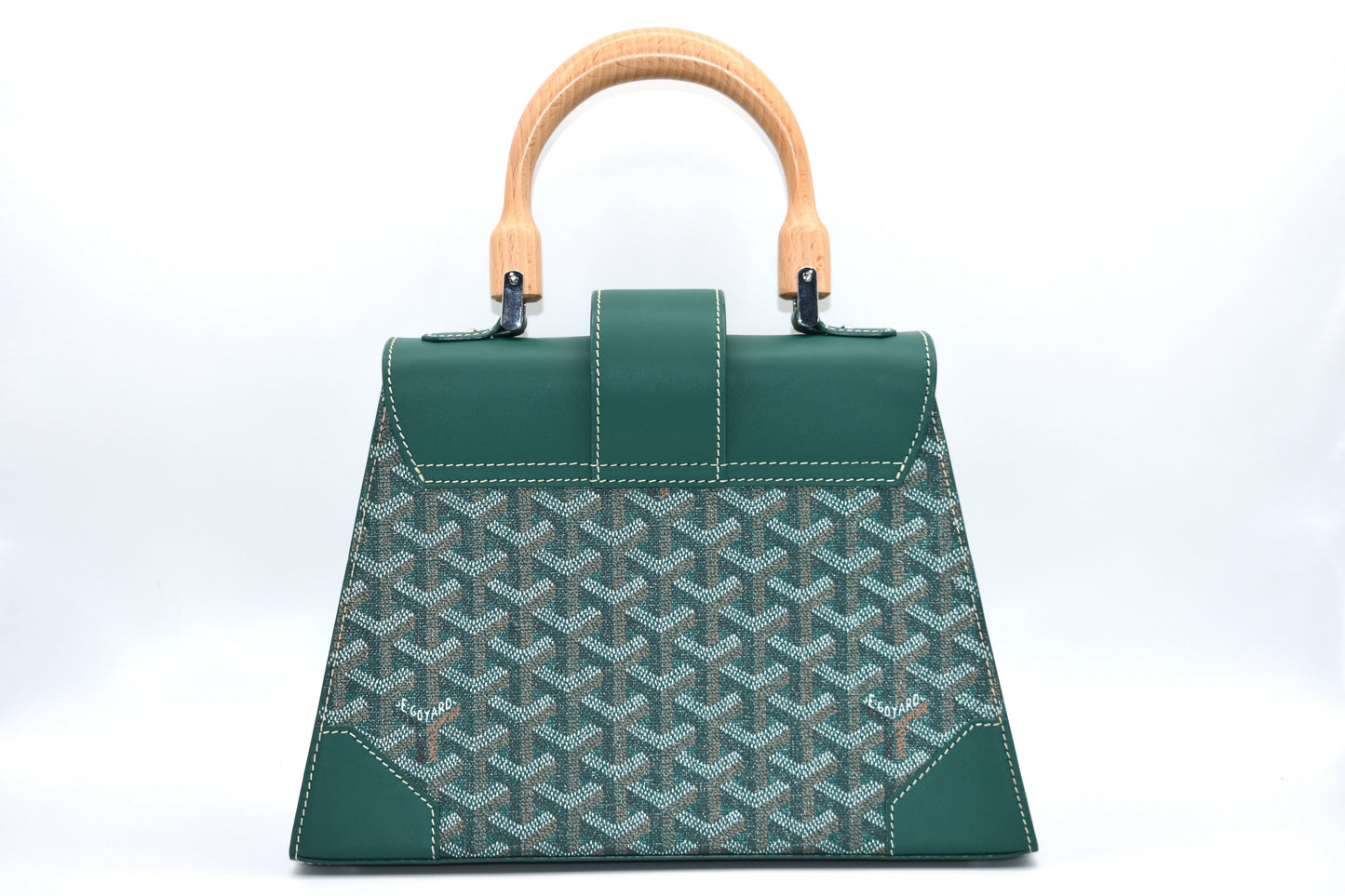 Goyard Saigon Structured Bag Green