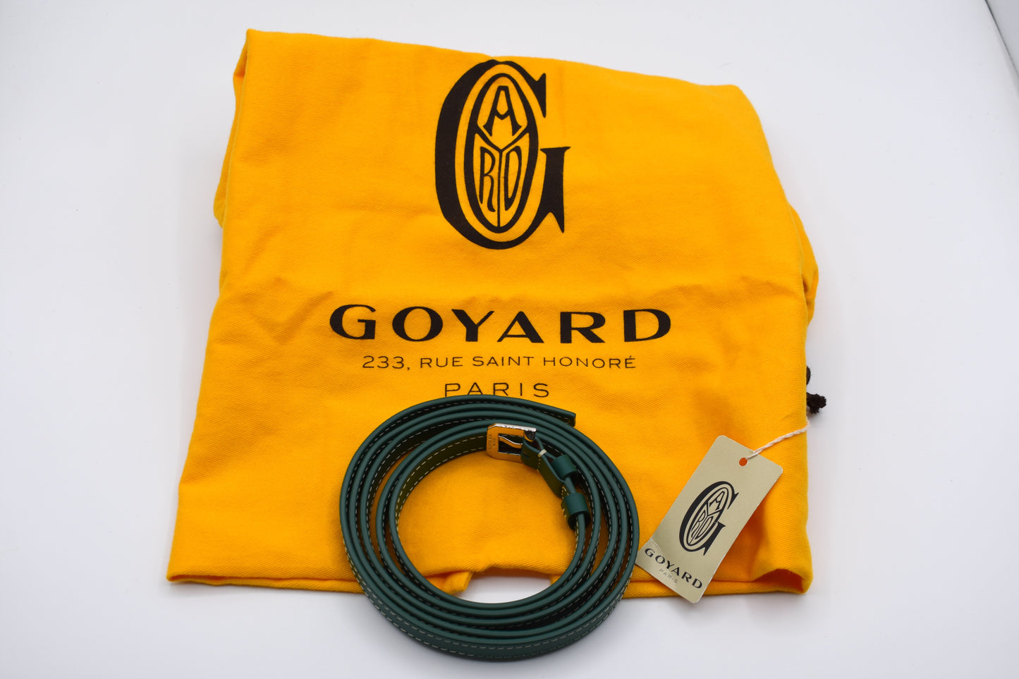 Goyard Saigon Structured Bag Green