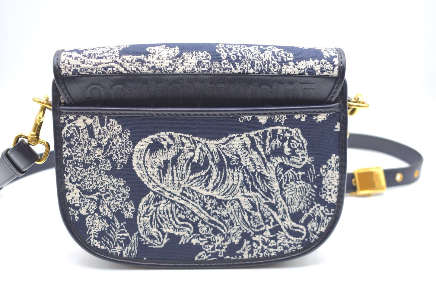 Christian Dior Medium Bobby Flap in Blue