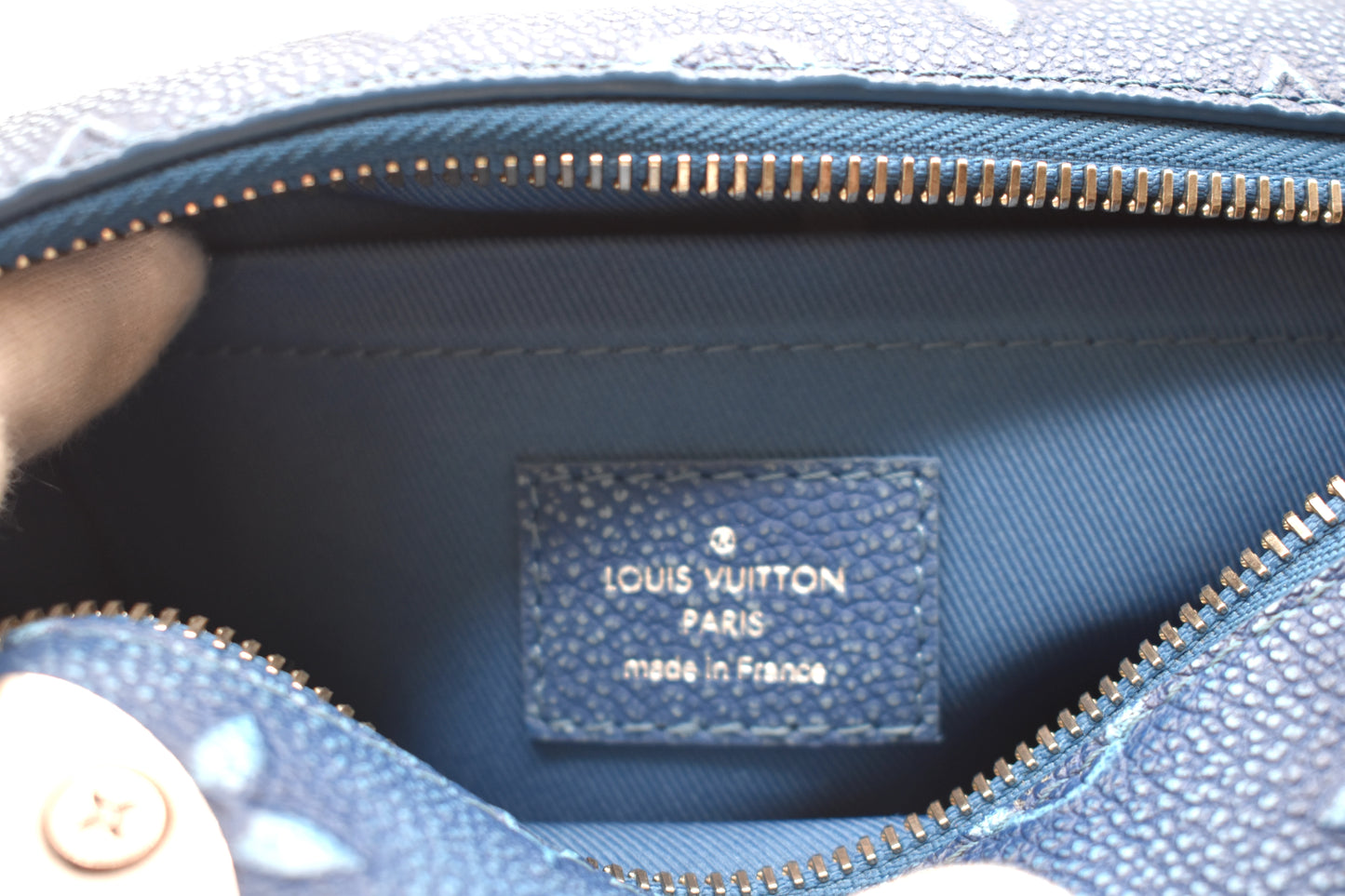 Louis Vuitton Soft Trunk Bag Faded Monogram Debossed Leather