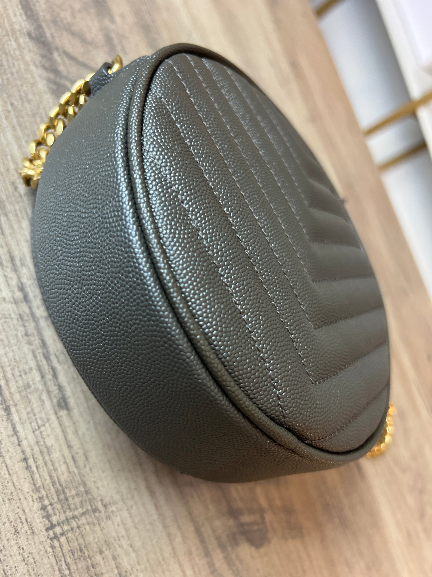 YSL Round Crossbody