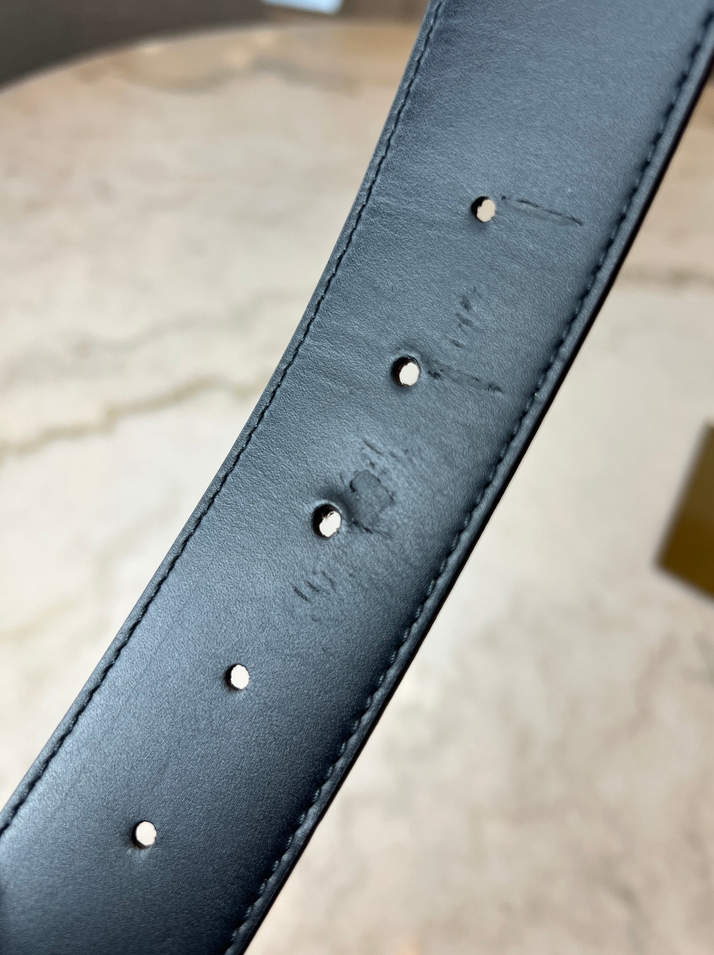 Louis Vuitton Monogram Wide Belt