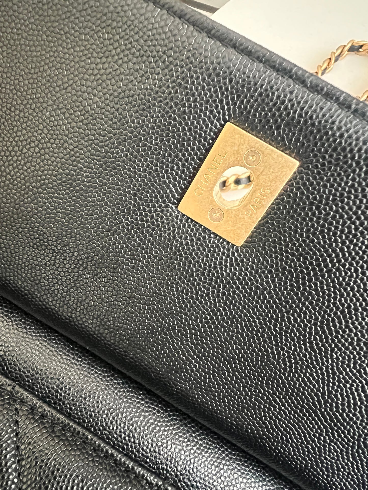 Chanel Timeless Small Turnlock Flap Caviar