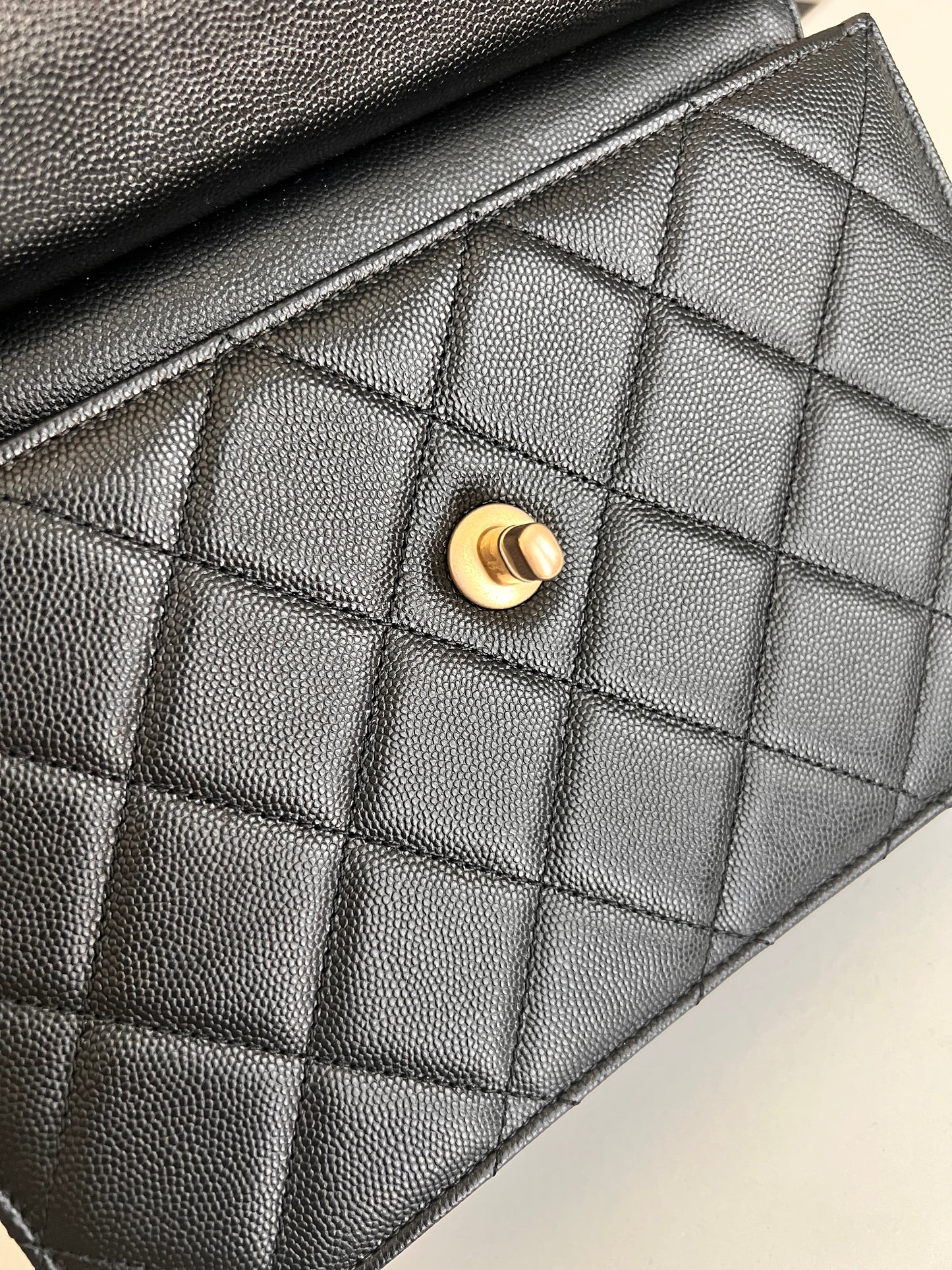 Chanel Timeless Small Turnlock Flap Caviar
