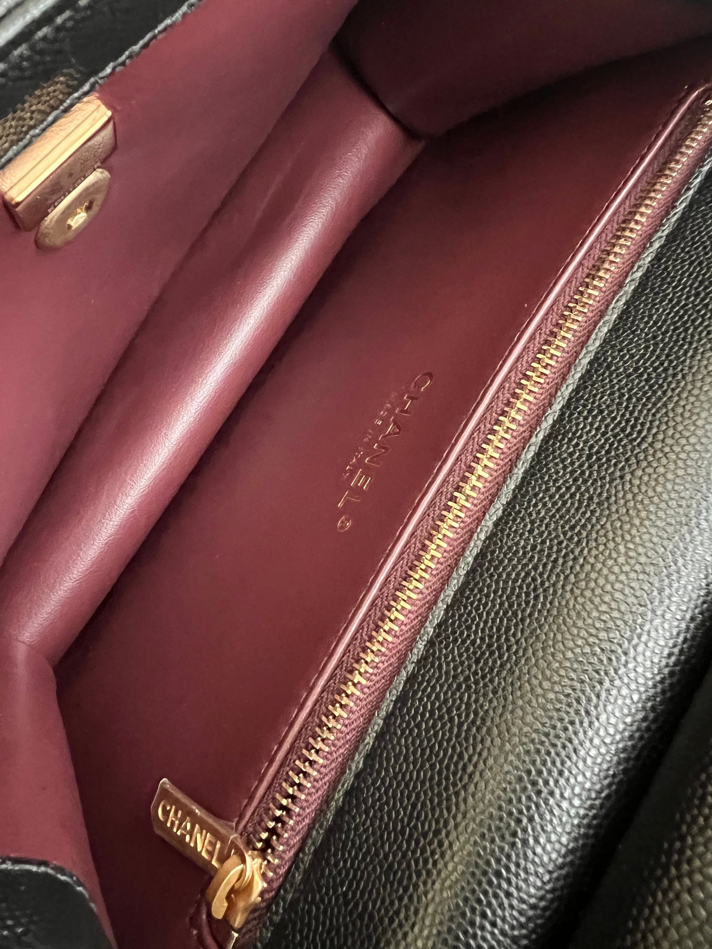 Chanel Timeless Small Turnlock Flap Caviar
