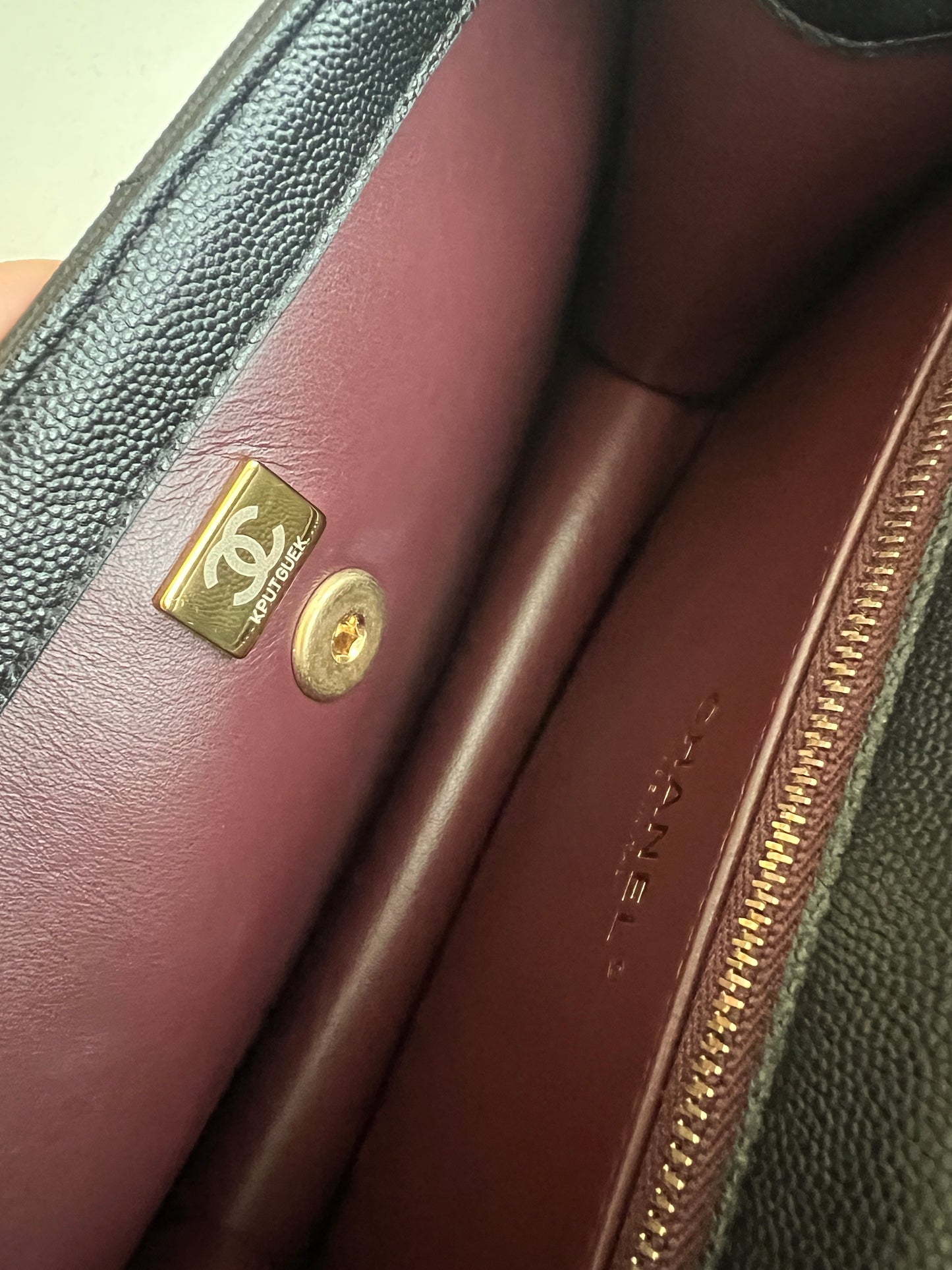 Chanel Timeless Small Turnlock Flap Caviar