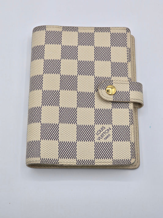 Louis Vuitton Damier Azur Agenda Cover PM