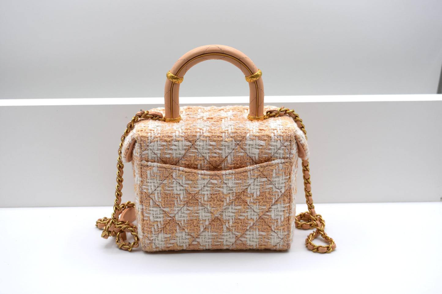 Chanel Tweed Mini Square Flap Bag