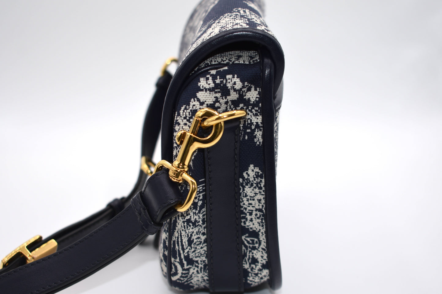 Christian Dior Medium Bobby Flap in Blue
