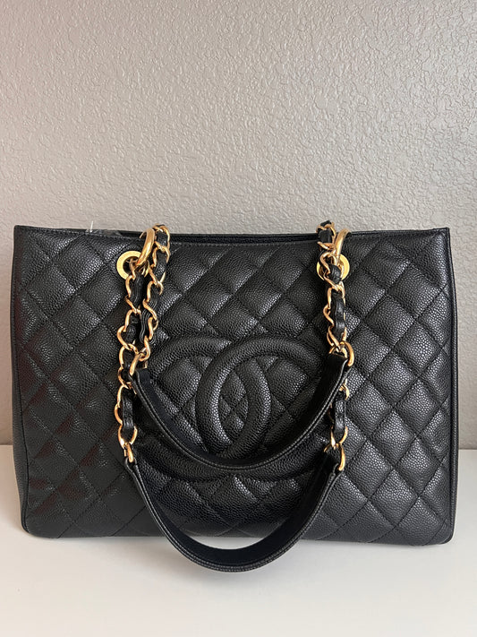 Chanel GST and Louis Vuitton Monogram Wallet Bundle