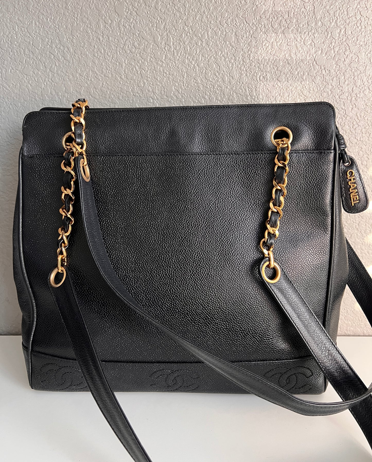 Chanel Timeless Caviar Tote Bag