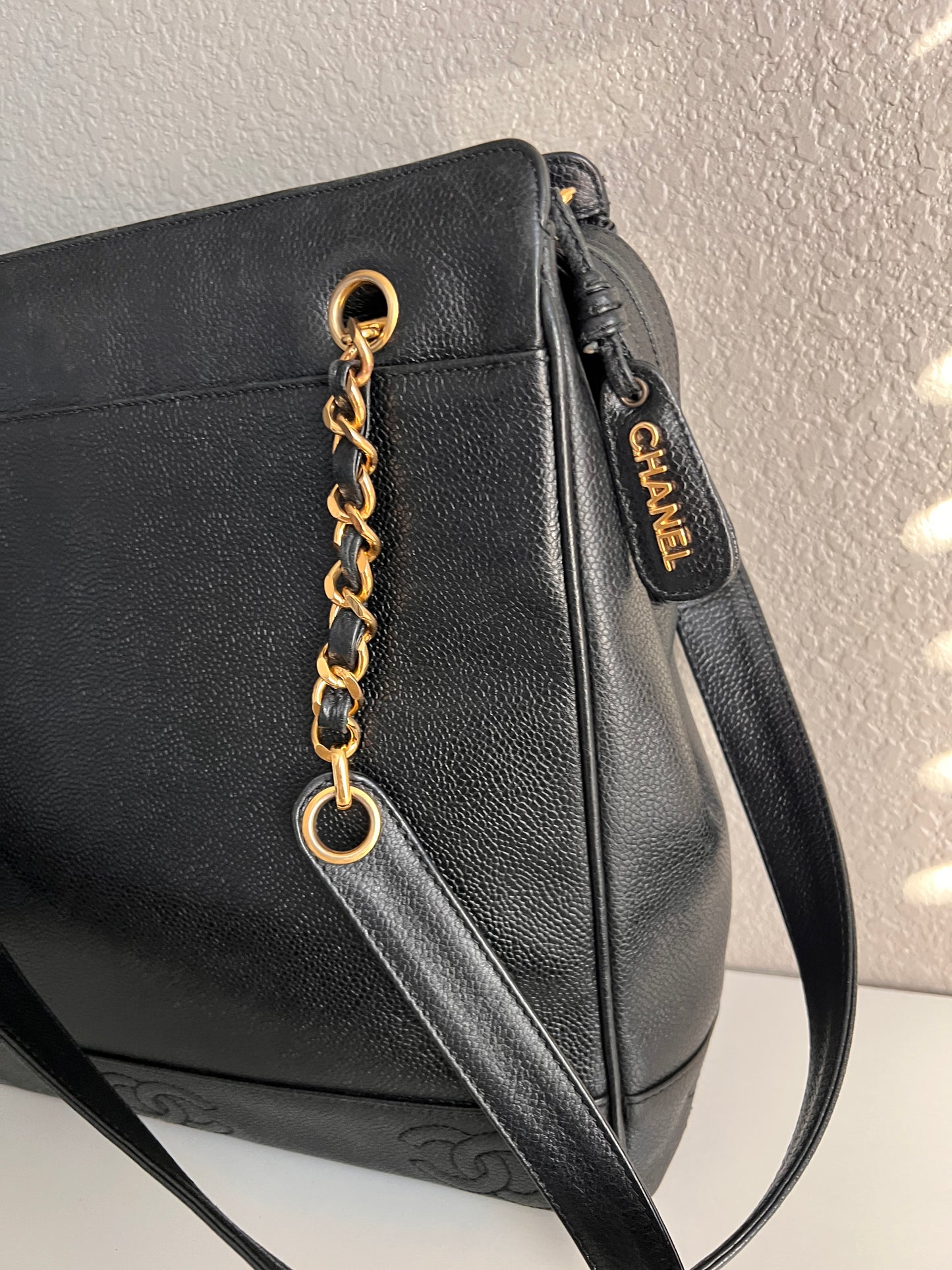 Chanel Timeless Caviar Tote Bag