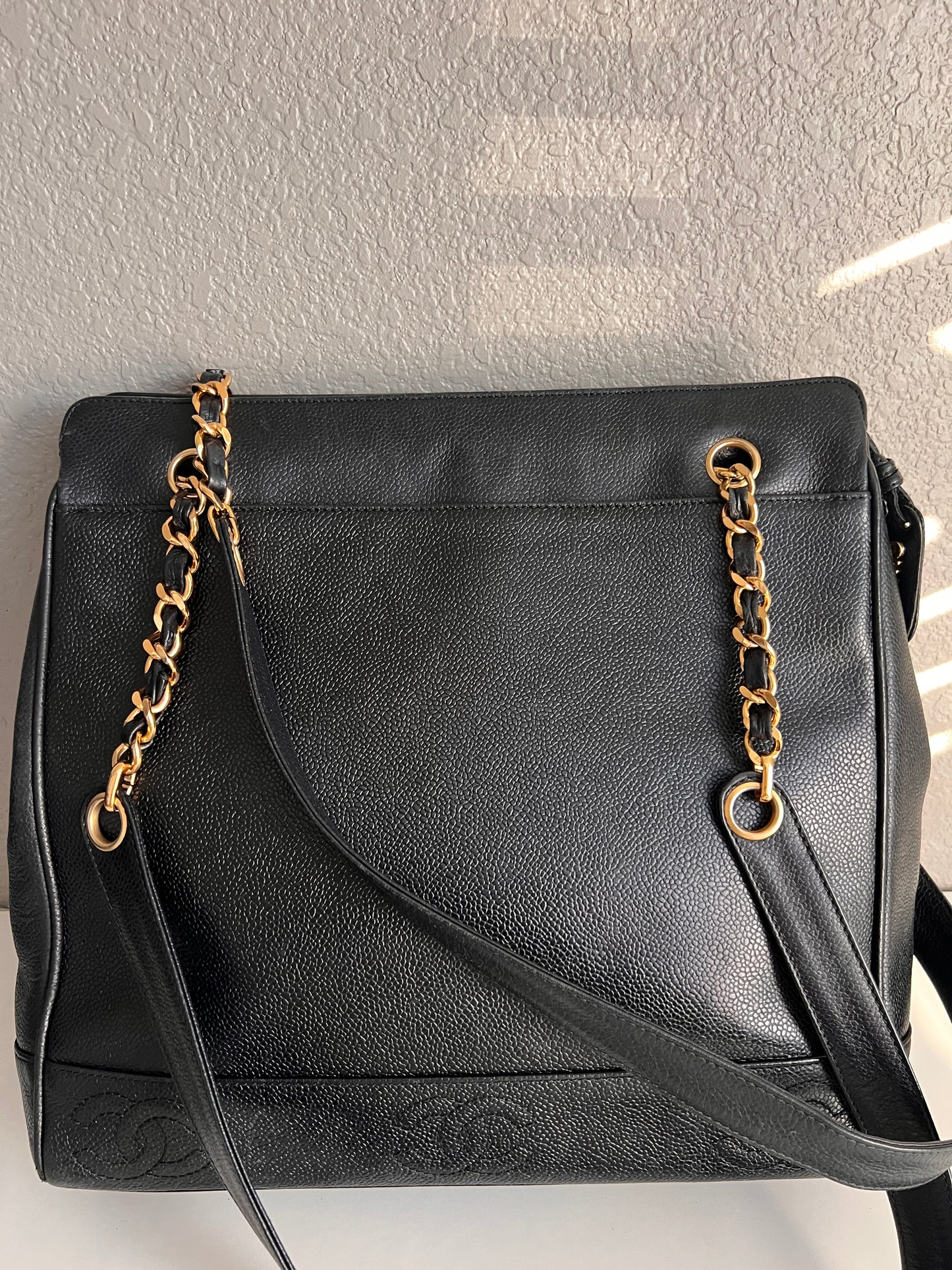 Chanel Timeless Caviar Tote Bag