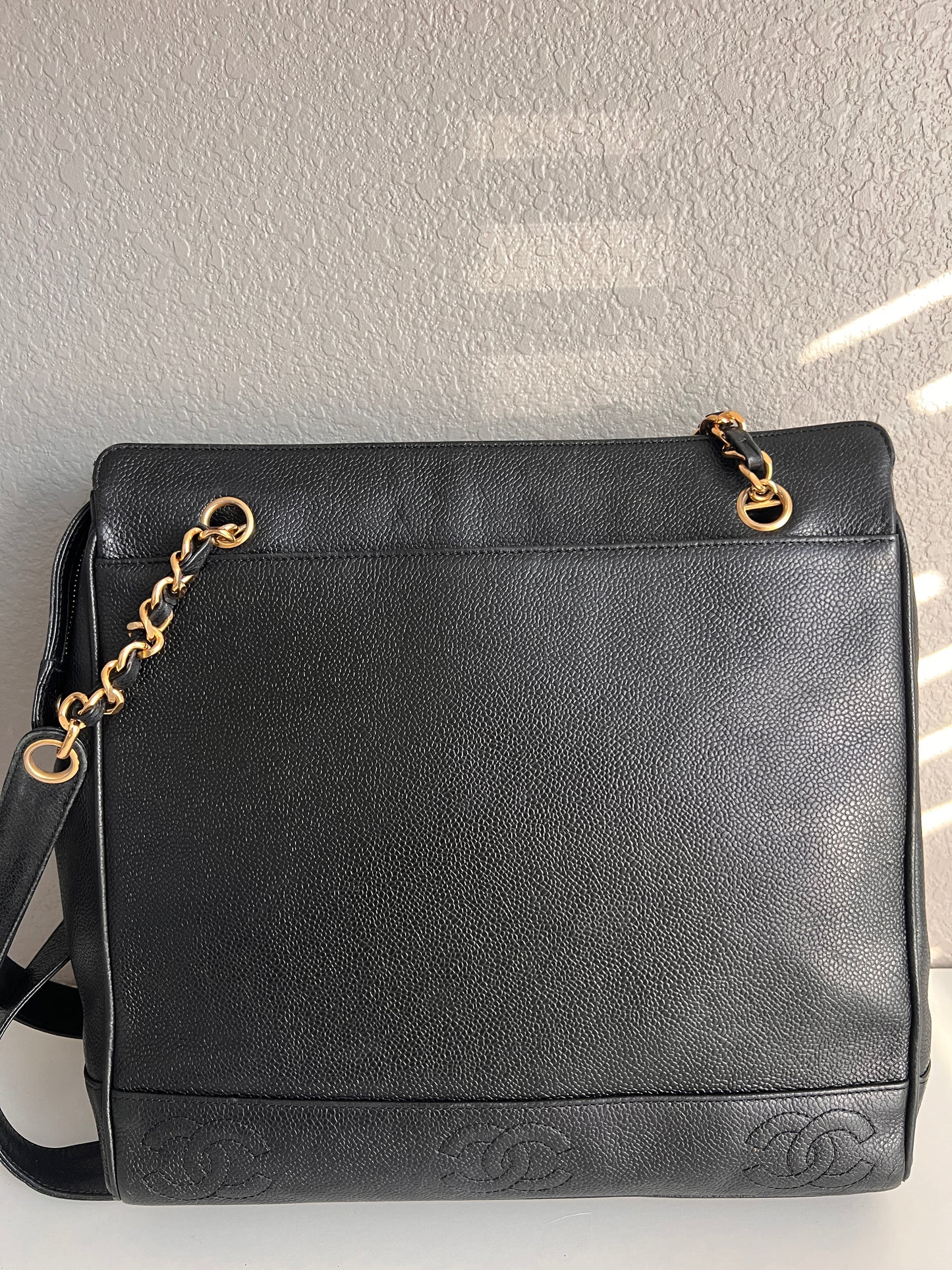 Chanel Timeless Caviar Tote Bag