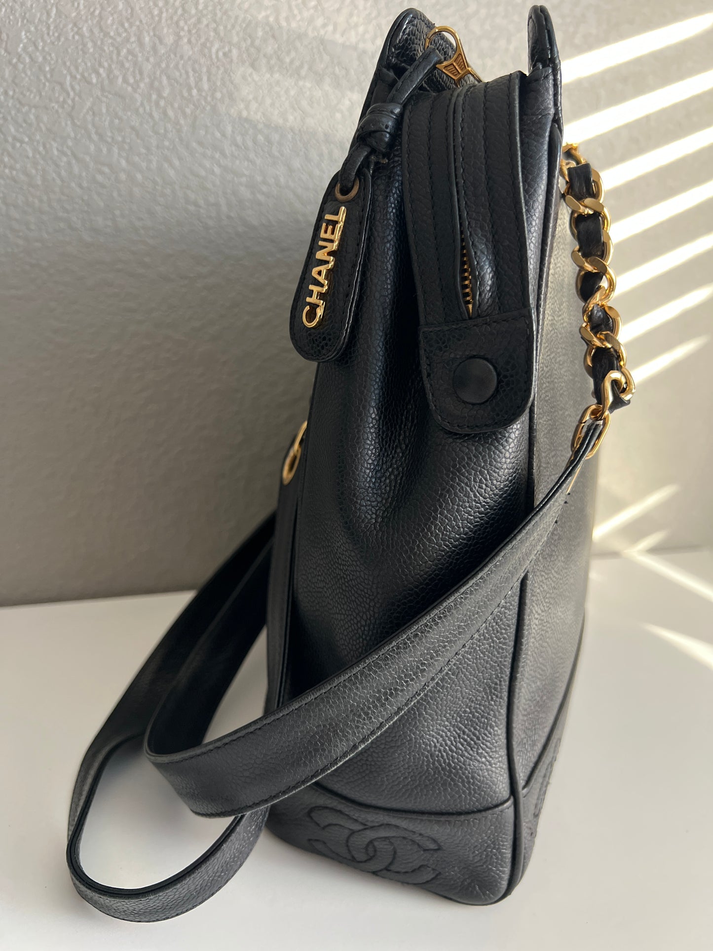 Chanel Timeless Caviar Tote Bag