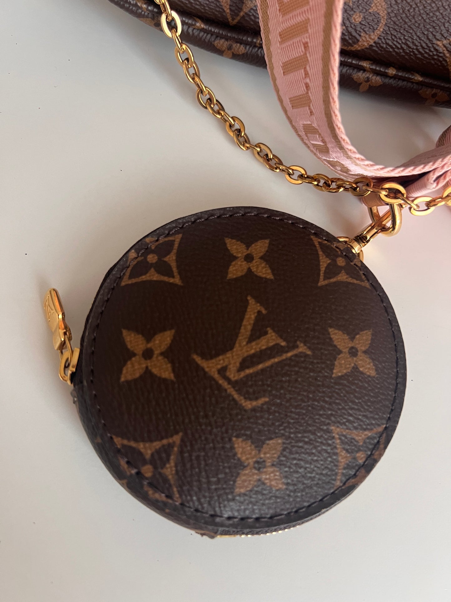 Louis Vuitton MultiPochette Pink - Partial