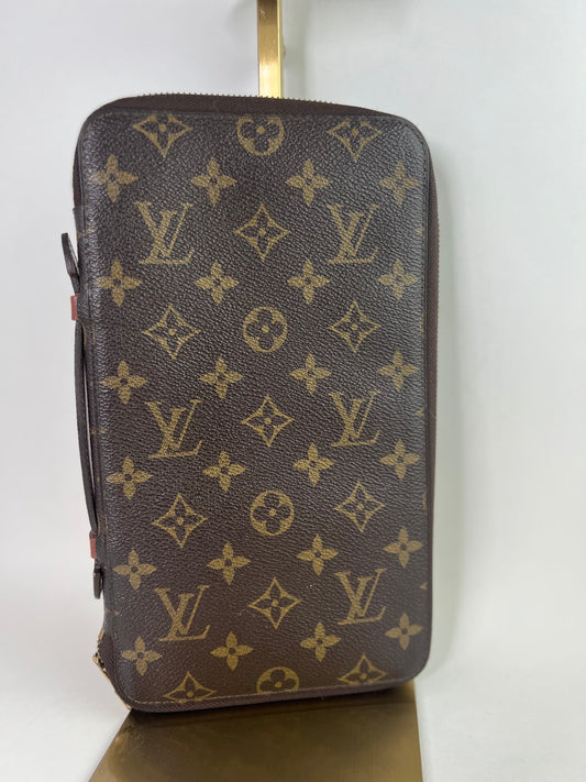 Louis Vuitton Vintage Travel de Voyage Monogram Organizer