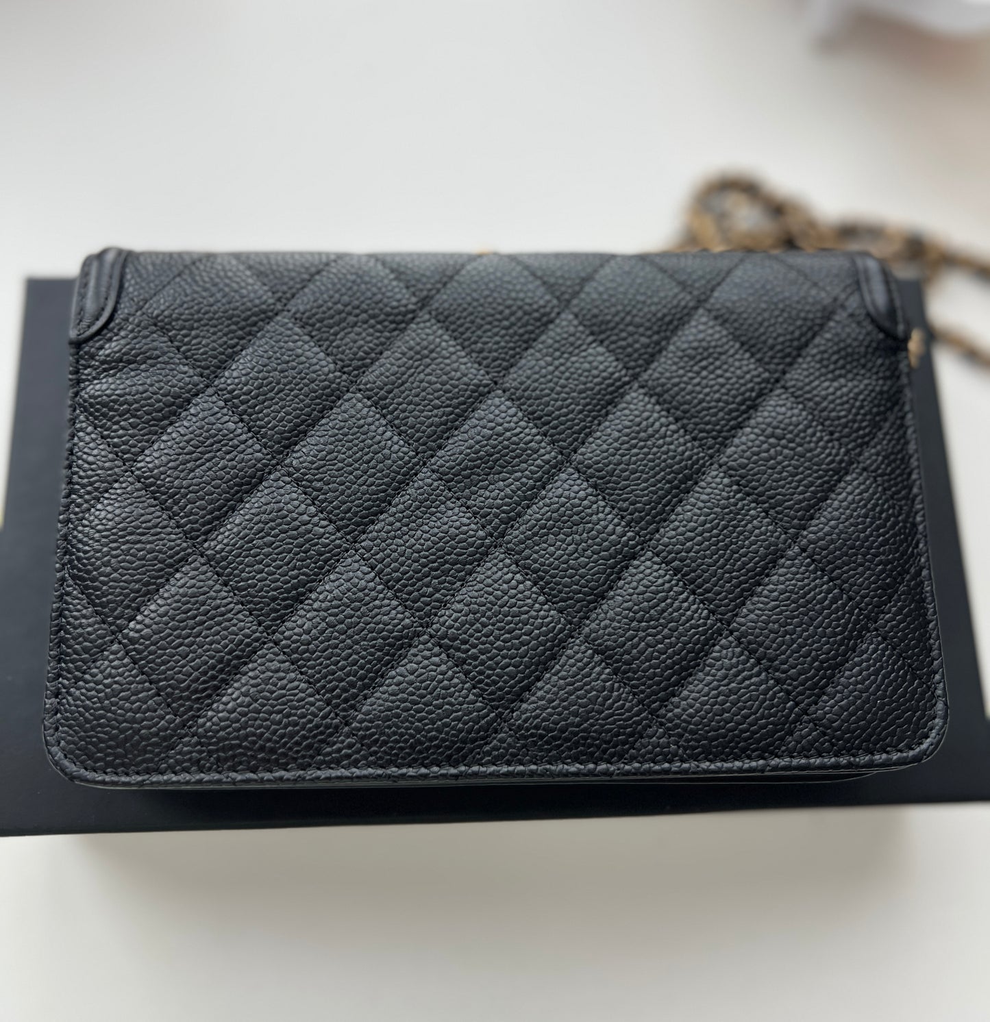 Chanel Wallet on Chain Caviar Leather
