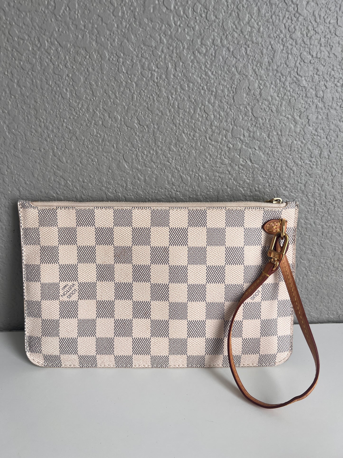 Louis Vuitton Damier Azur Wristlet MM