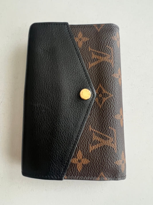 Louis Vuitton Pallas Compact Wallet Black