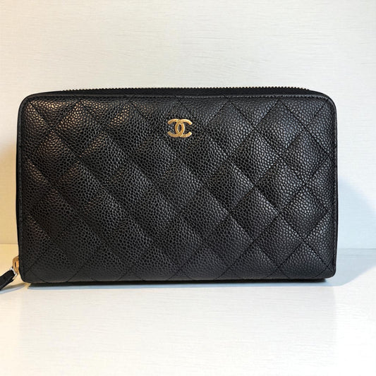Chanel Caviar Organizer Wallet