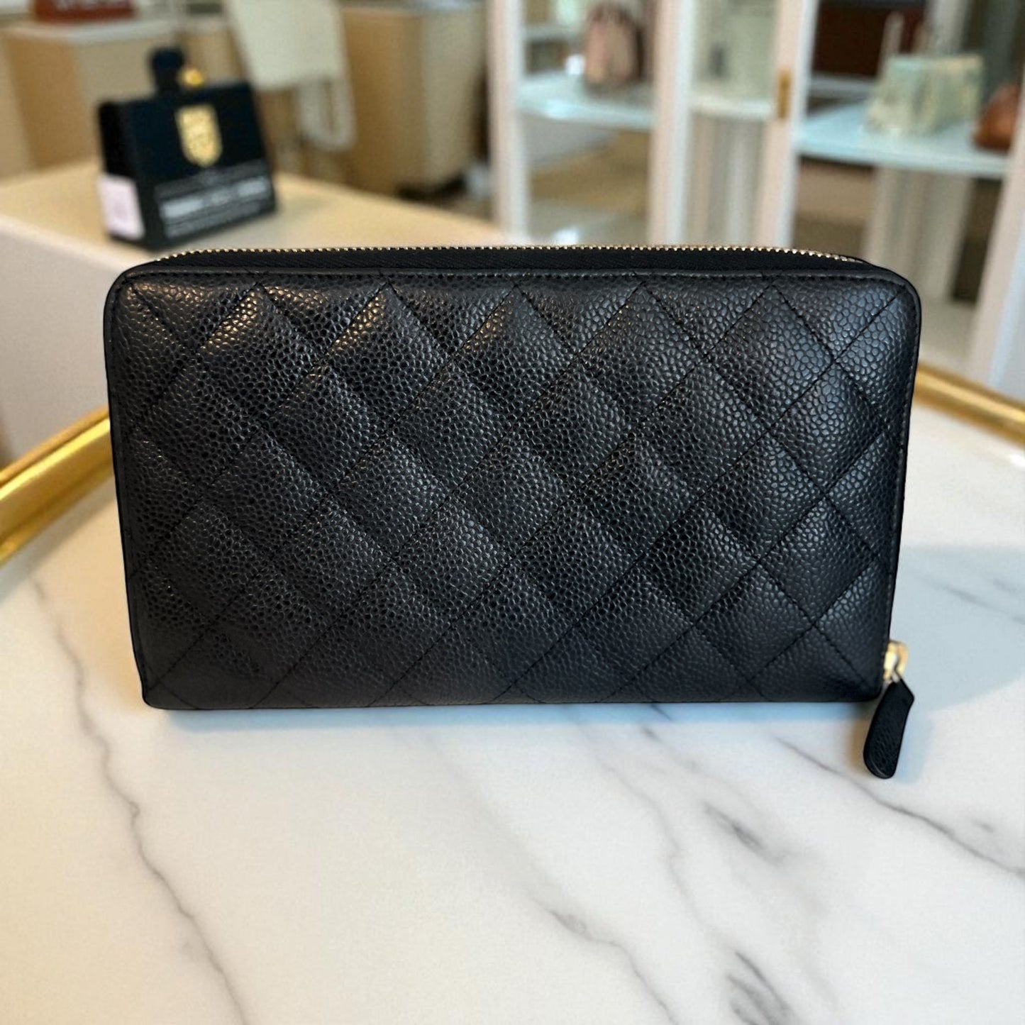 Chanel Caviar Organizer Wallet